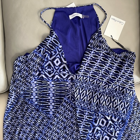 NWT - Calvin Klein Women’s Flared Slip Dress - Size 14 - Picture 5 of 10